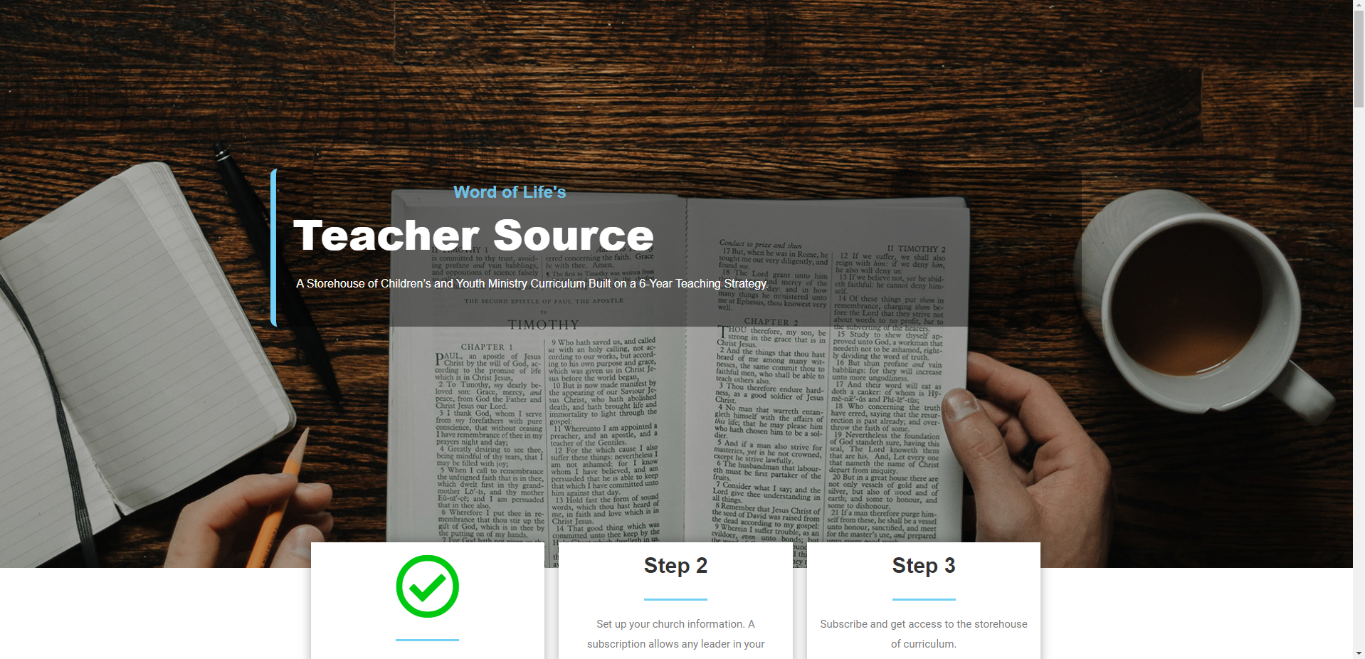 Word of Life Teacher source